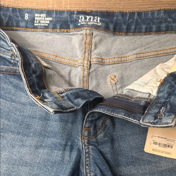 a.n.a Women's Classic Blue Jean Shorts - Picture 2 of 4